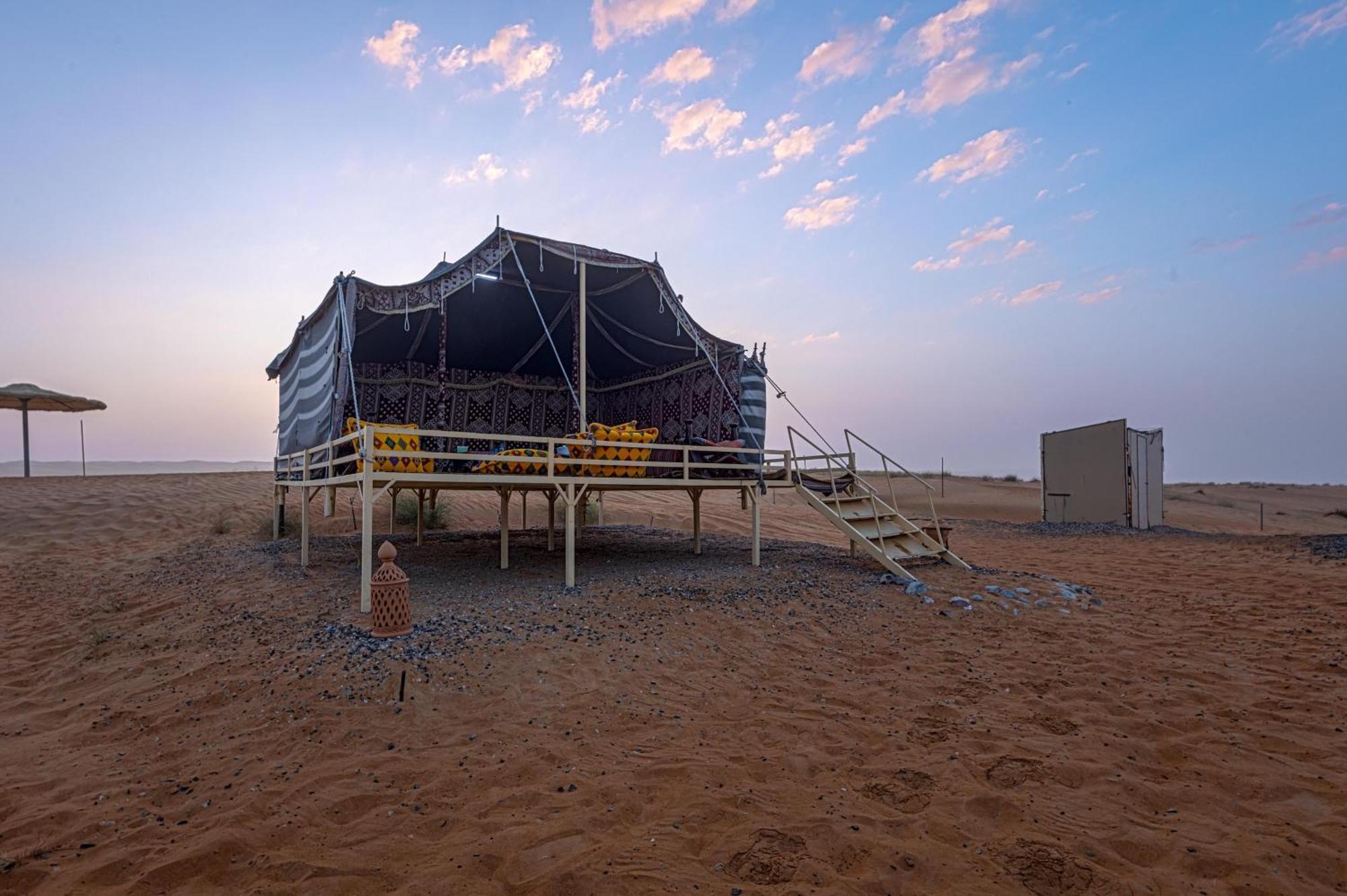 Safari-Glamping Hotel Al Wasil Bagian luar foto