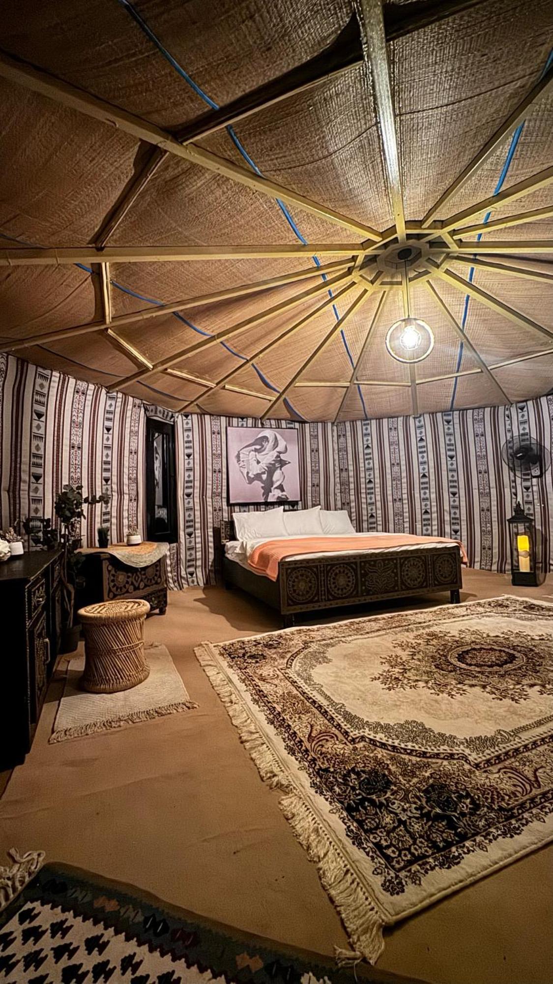 Safari-Glamping Hotel Al Wasil Bagian luar foto